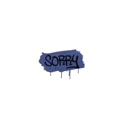 Sealed Graffiti | Sorry (SWAT Blue)