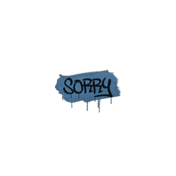 Sealed Graffiti | Sorry (Monarch Blue)