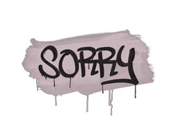 Sealed Graffiti | Sorry (War Pig Pink)