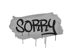 Sealed Graffiti | Sorry (Shark White)