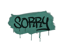 Default of skin Sealed Graffiti | Sorry (Frog Green)