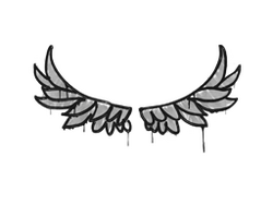 Sealed Graffiti | Take Flight (Shark White)