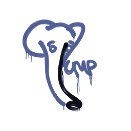 Sealed Graffiti | Recoil UMP-45 (SWAT Blue)