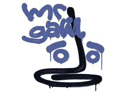 Sealed Graffiti | Recoil Galil AR (SWAT Blue)