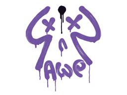 Sealed Graffiti | Recoil AWP (Monster Purple)