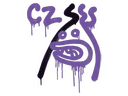 Sealed Graffiti | Recoil CZ-75 (Monster Purple)