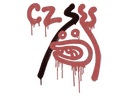 Sealed Graffiti | Recoil CZ-75 (Blood Red)