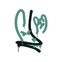 Sealed Graffiti | Recoil M4A4 (Frog Green)