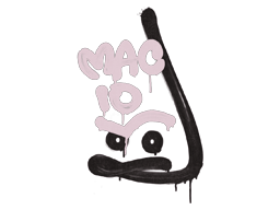 封装的涂鸦 | MAC-10压枪 (藕色)