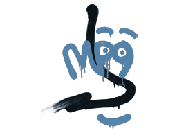 Sealed Graffiti | Recoil MP9 (Monarch Blue)