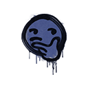 Sealed Graffiti | Thoughtfull (SWAT Blue)
