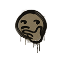 Sealed Graffiti | Thoughtfull (Dust Brown)