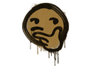 Sealed Graffiti | Thoughtfull (Desert Amber)