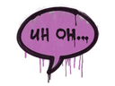 Sealed Graffiti | Uh Oh (Bazooka Pink)