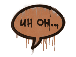 Sealed Graffiti | Uh Oh (Tiger Orange)