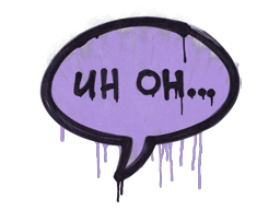 Sealed Graffiti | Uh Oh (Violent Violet)