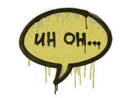 Sealed Graffiti | Uh Oh (Tracer Yellow)