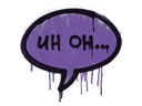 Sealed Graffiti | Uh Oh (Monster Purple)