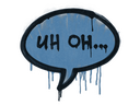 Sealed Graffiti | Uh Oh (Monarch Blue)
