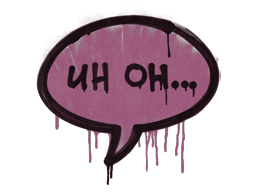 Sealed Graffiti | Uh Oh (Princess Pink)