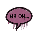 Sealed Graffiti | Uh Oh (Princess Pink)