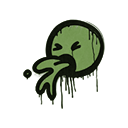 Sealed Graffiti | Puke (Battle Green)