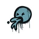 Sealed Graffiti | Puke (Wire Blue)