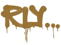 Sealed Graffiti | Rly (Desert Amber)