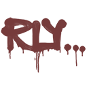 Sealed Graffiti | Rly (Brick Red)