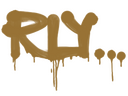Sealed Graffiti | Rly (Desert Amber)