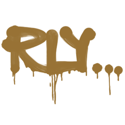 Sealed Graffiti | Rly (Desert Amber)
