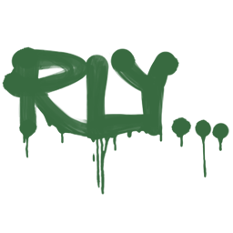 Sealed Graffiti | Rly (Jungle Green)