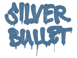 Sealed Graffiti | Silver Bullet (Monarch Blue)