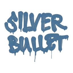 Sealed Graffiti | Silver Bullet (Monarch Blue)