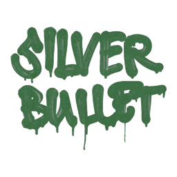 Sealed Graffiti | Silver Bullet (Jungle Green)