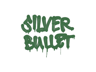 Sealed Graffiti | Silver Bullet (Jungle Green)