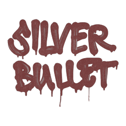 Sealed Graffiti | Silver Bullet (Brick Red)