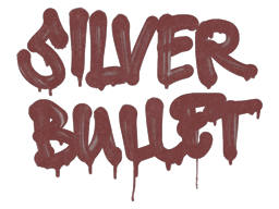 Sealed Graffiti | Silver Bullet (Brick Red)