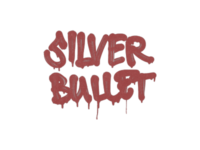 Grafíti selado | Silver Bullet (Blood Red)