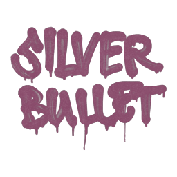 Sealed Graffiti | Silver Bullet (Princess Pink)