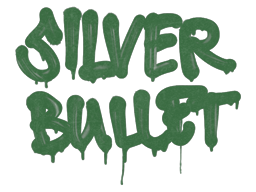 Sealed Graffiti | Silver Bullet (Jungle Green)