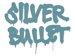 Sealed Graffiti | Silver Bullet (Wire Blue)