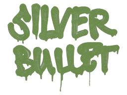 Sealed Graffiti | Silver Bullet (Battle Green)