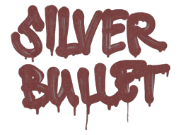 Sealed Graffiti | Silver Bullet (Brick Red)