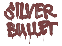 Sealed Graffiti | Silver Bullet (Brick Red) image