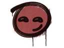 Sealed Graffiti | Smirk (Blood Red)