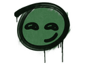 Sealed Graffiti | Smirk (Jungle Green)