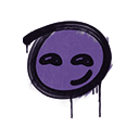 Sealed Graffiti | Smirk (Monster Purple)