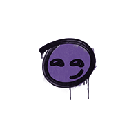 Sealed Graffiti | Smirk (Monster Purple)