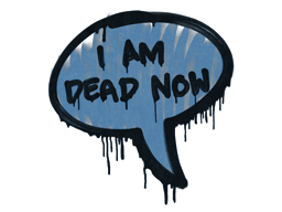 Sealed Graffiti | Dead Now (Monarch Blue)